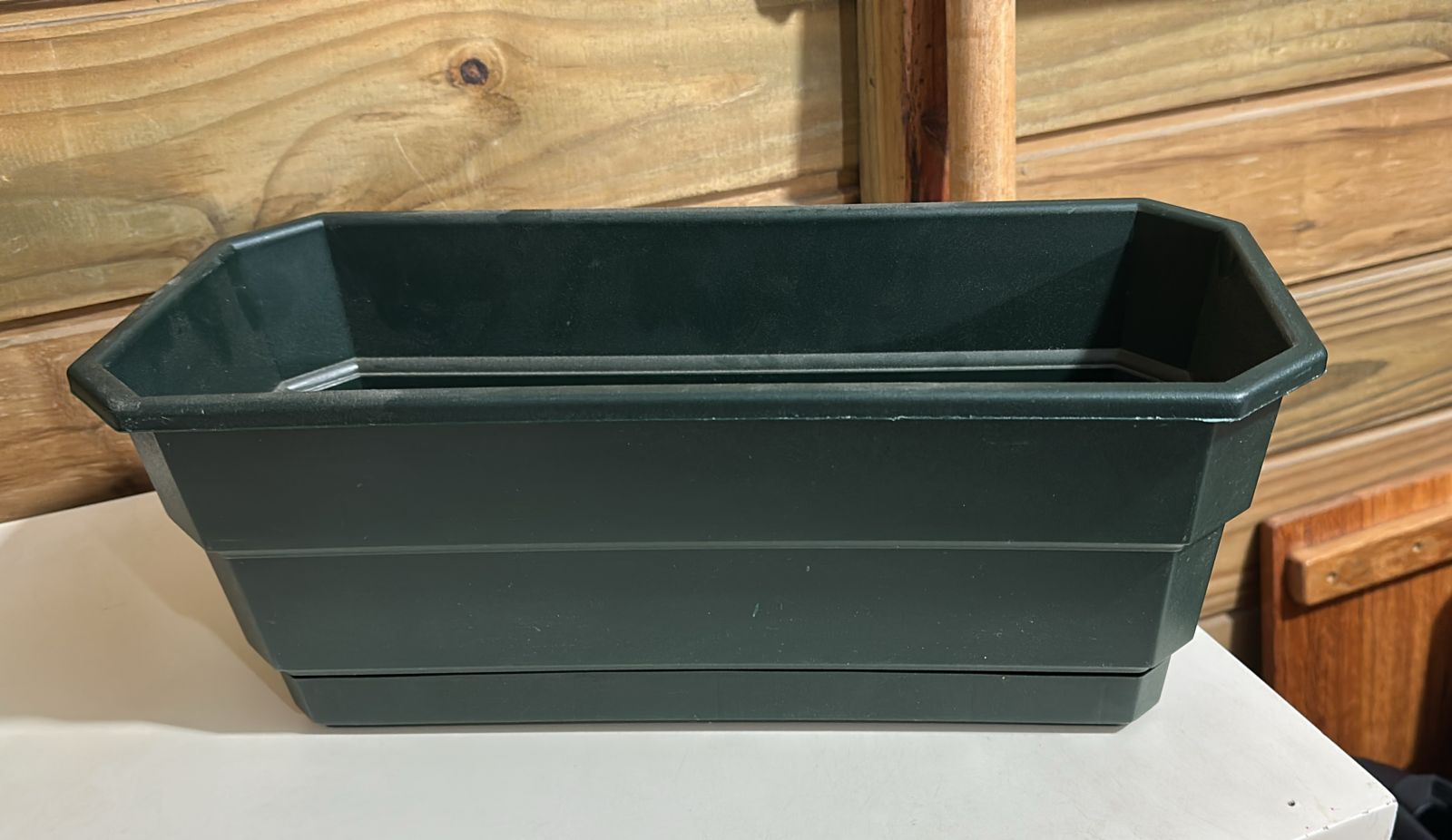 Vaso/Cachepô Flores Plástico 